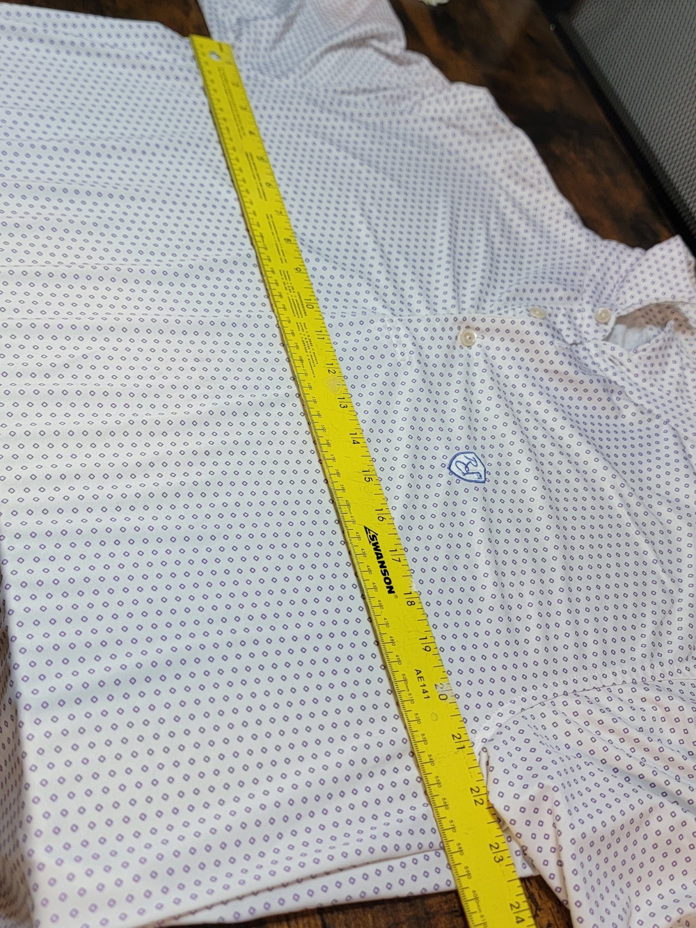 Peter Millar Summer Comfort Polo In White And Purple Size Medium - Picture 8 of 9